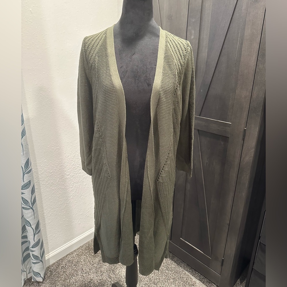 Torrid Sage Open-Front Cardigan
